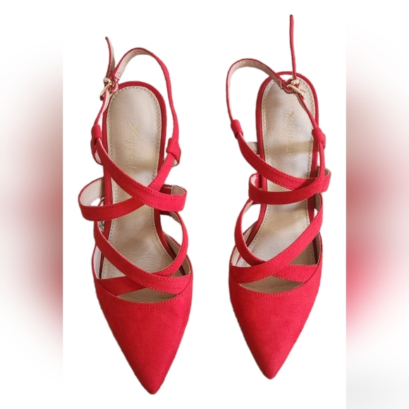 Xappeal Shoes Xappeal Maren Womens Strappy Closed Toe Pointed Pump